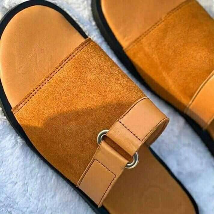 Latest male palm fashion slippers